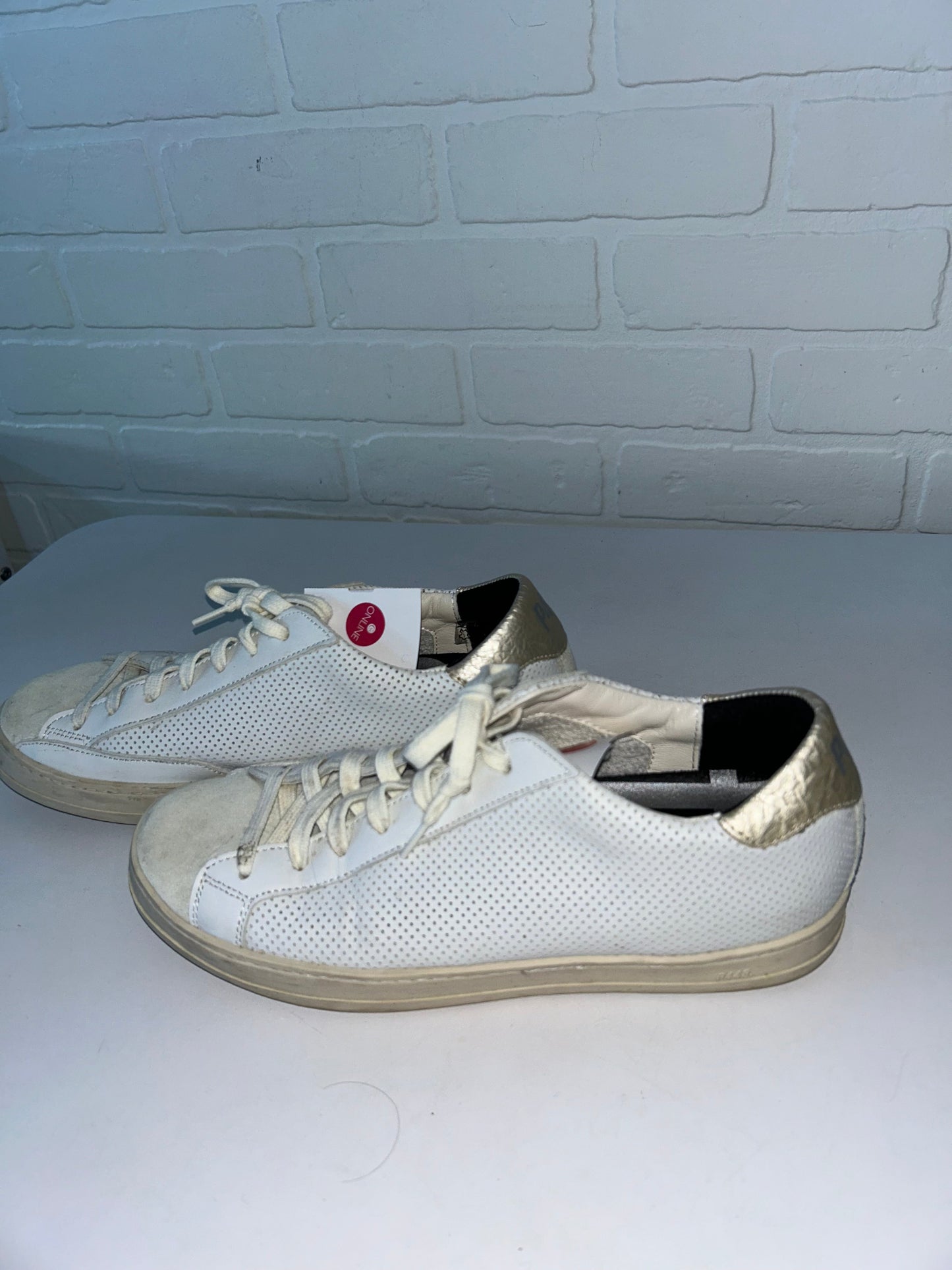 Shoes Sneakers By P448 In White, Size: 9