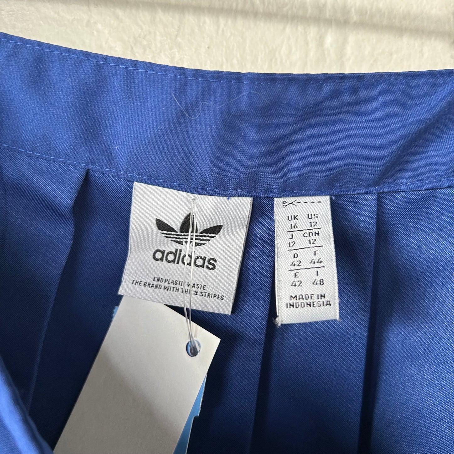 Skirt Mini & Short By Adidas In Blue, Size: 12