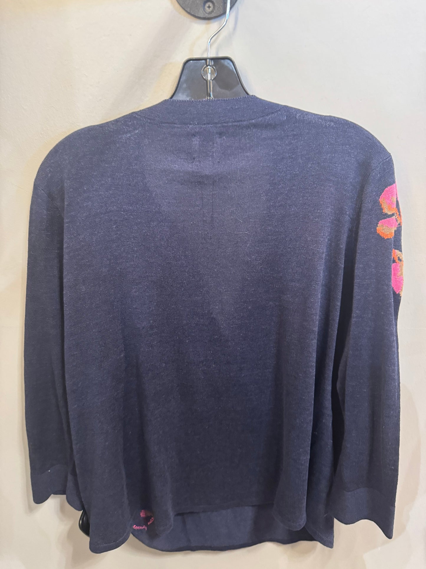 Sweater By Nic + Zoe In Blue, Size: Xxl