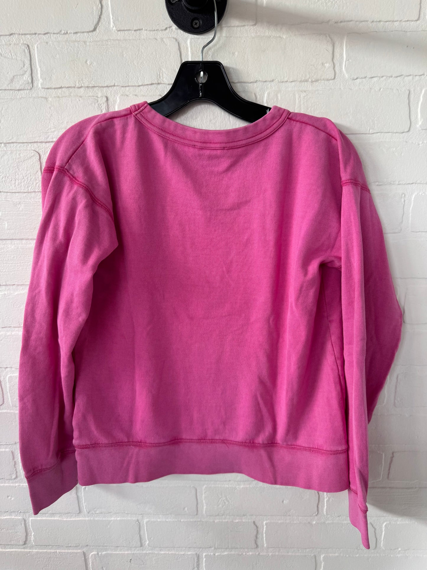 Sweatshirt Crewneck By J. Crew In Pink, Size: Xxs