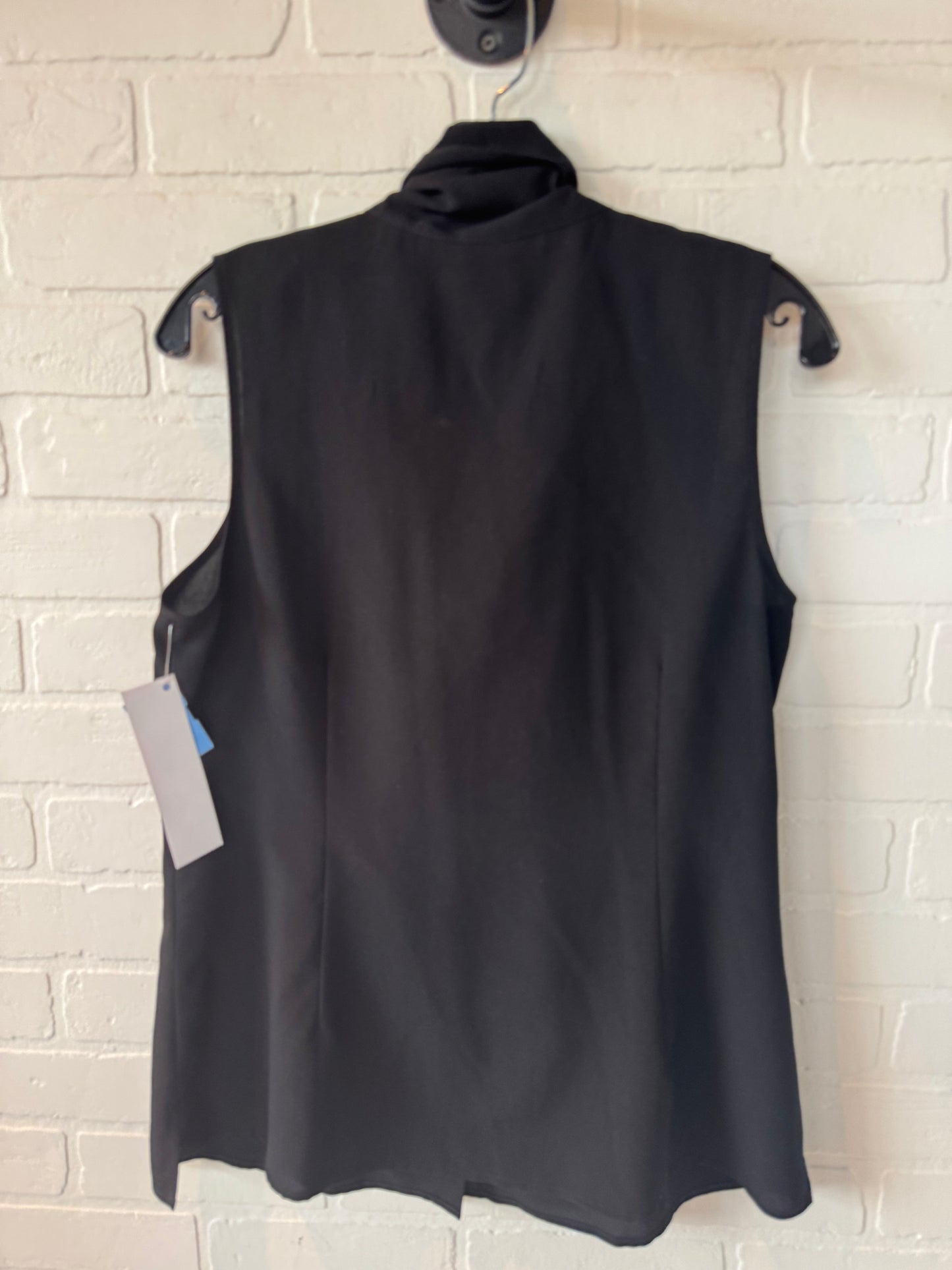 Top Sleeveless By Cabi In Black, Size: M