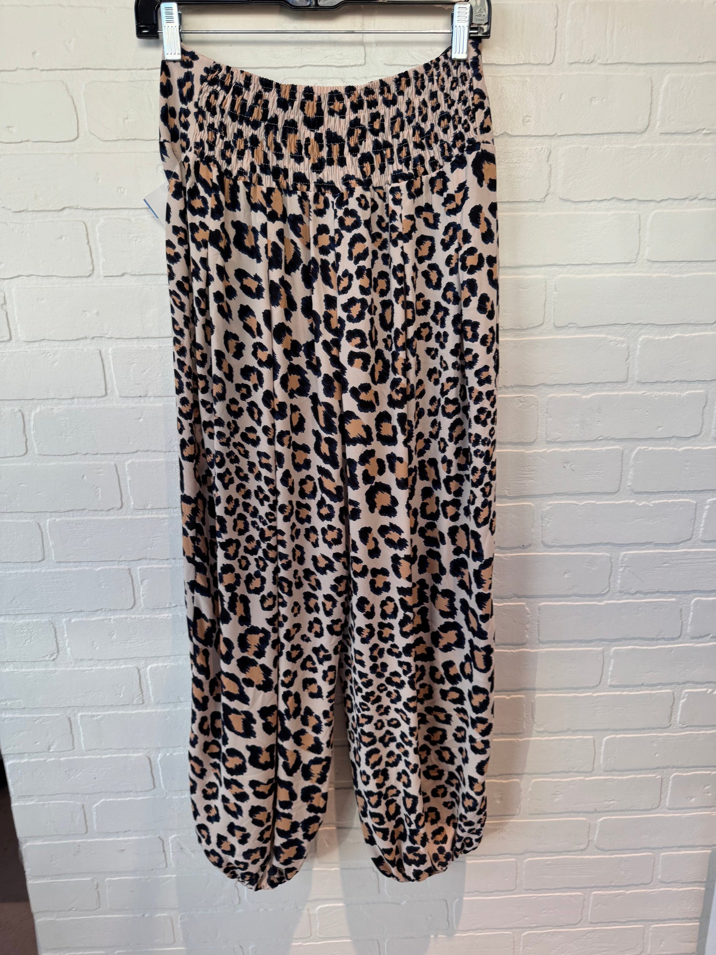 Pants Lounge By Victorias Secret In Black & Cream, Size: 4