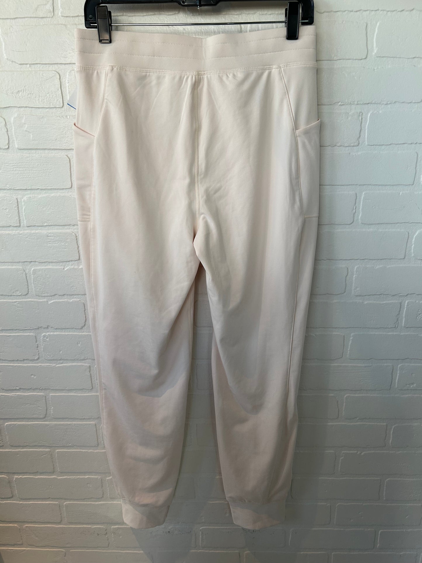 Athletic Pants By Fabletics In Cream, Size: 8