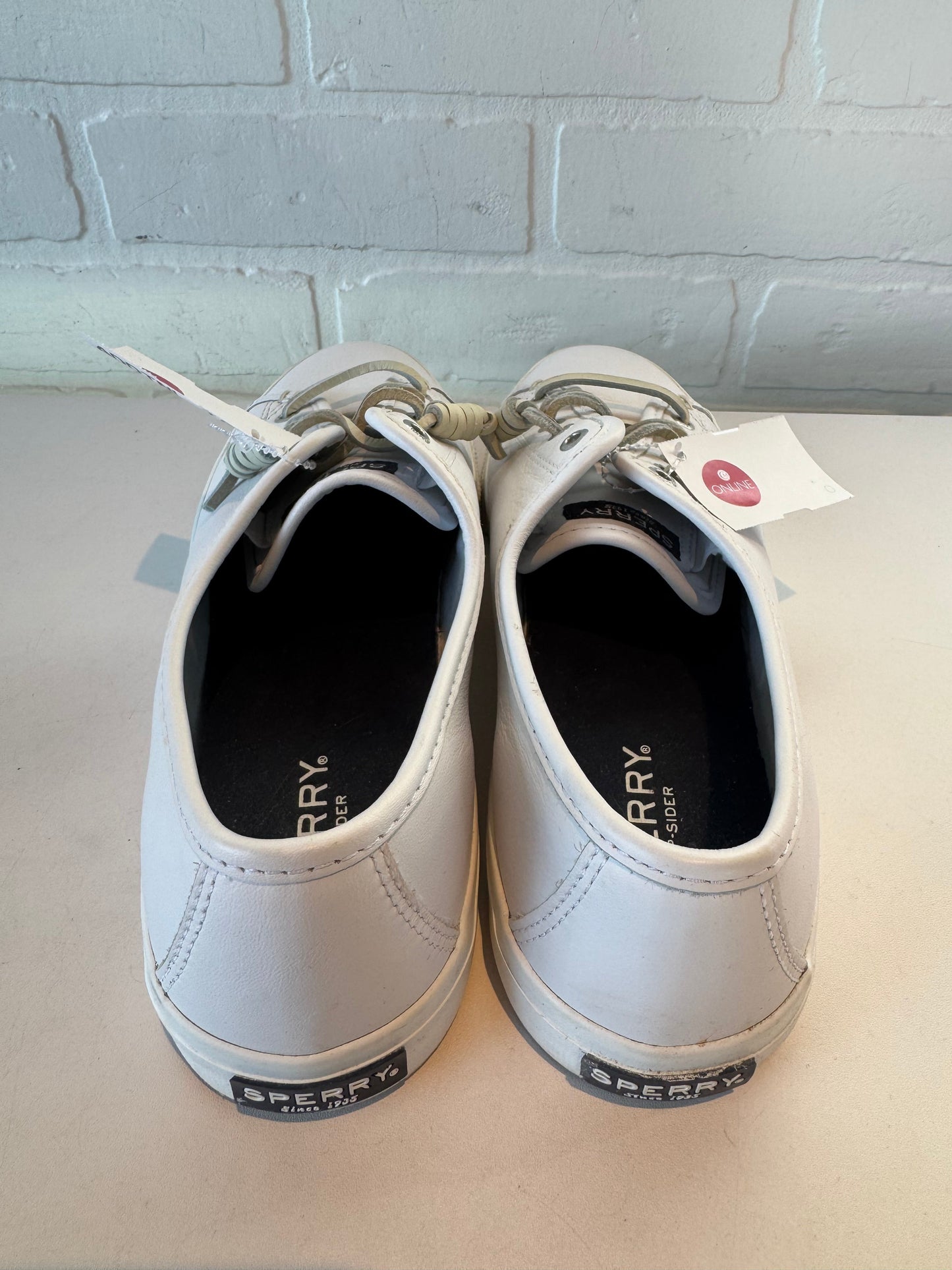 Shoes Sneakers By Sperry In White, Size: 9