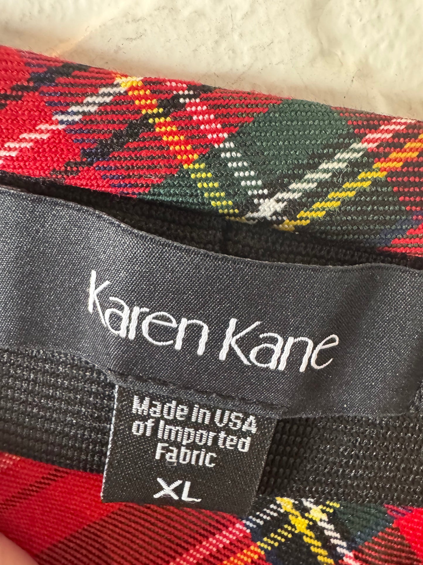 Skirt Mini & Short By Karen Kane In Red, Size: 14