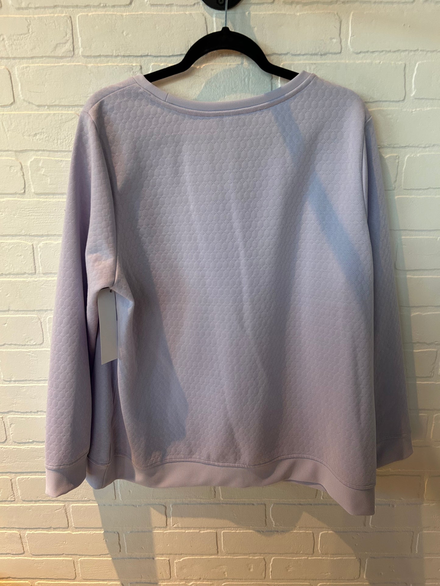 Sweatshirt Crewneck By Christopher And Banks In Purple, Size: Xl