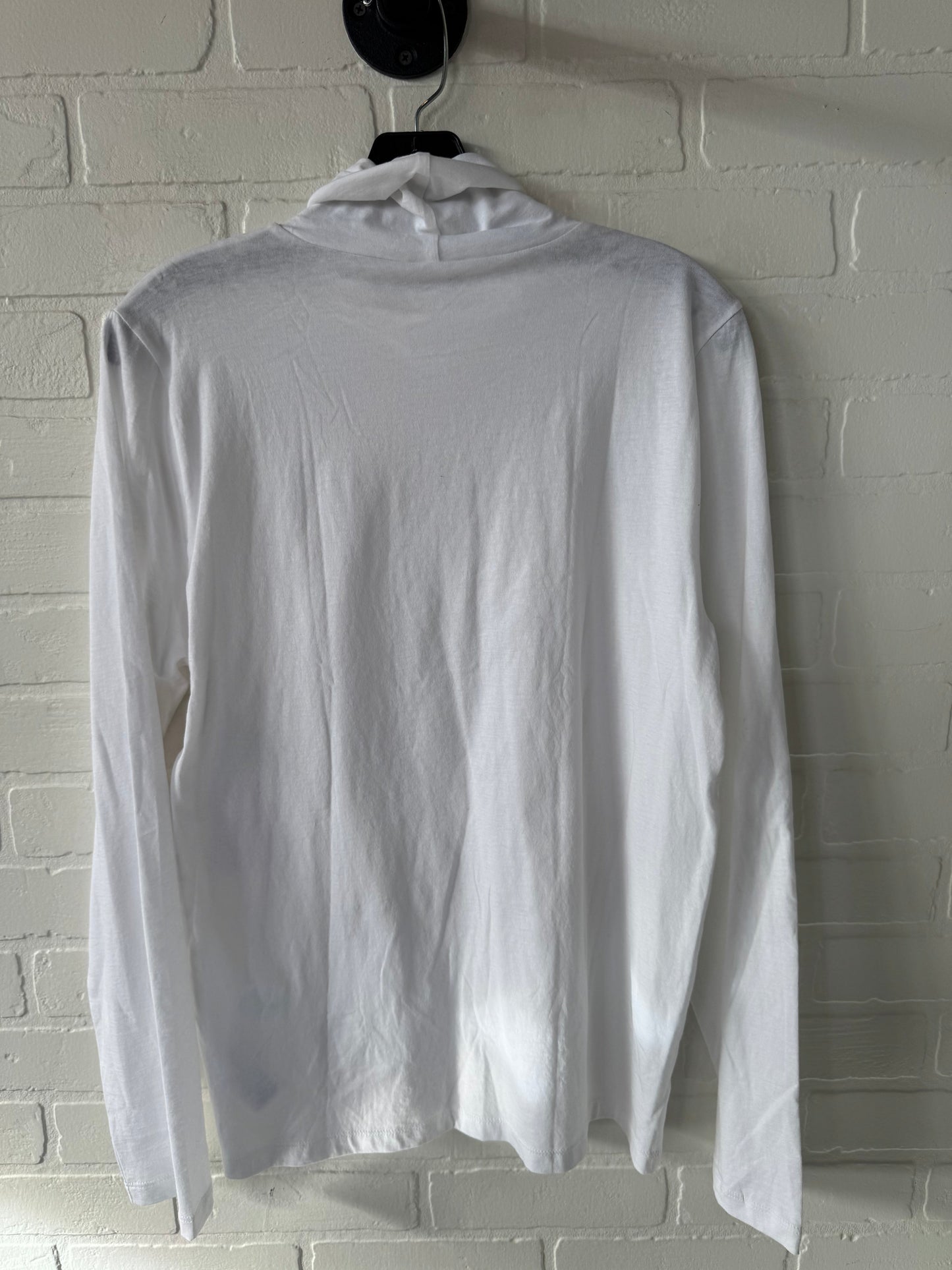 Top Long Sleeve Basic By J. Crew In White, Size: L