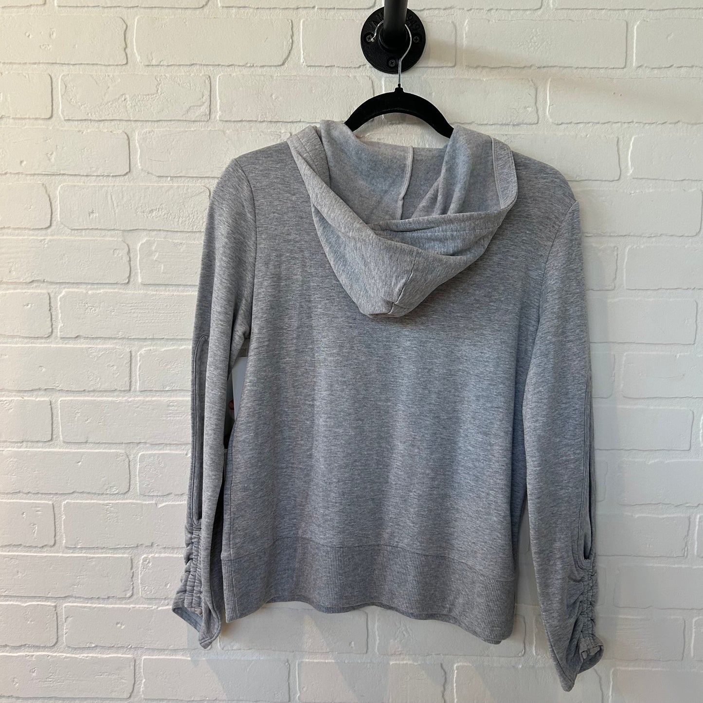 Athletic Top Long Sleeve Hoodie By Joy Lab In Grey, Size: S