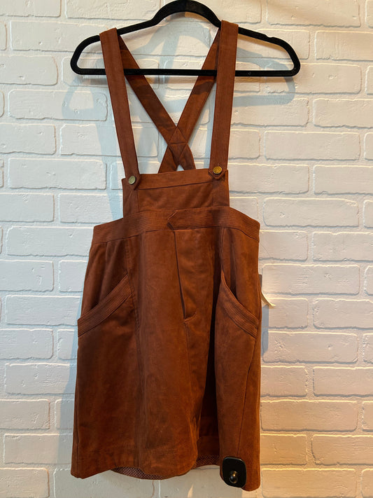 Dress Casual Short By Anthropologie In Brown, Size: S