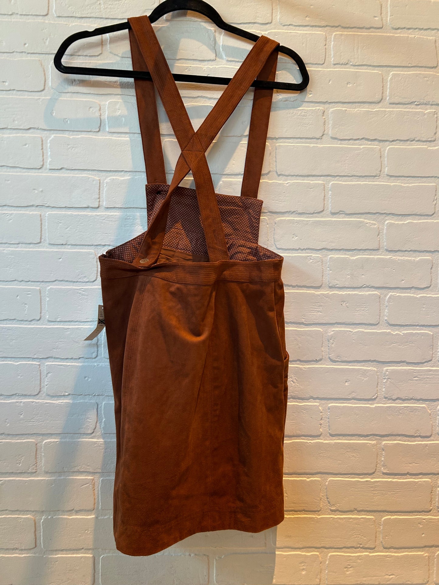 Dress Casual Short By Anthropologie In Brown, Size: S