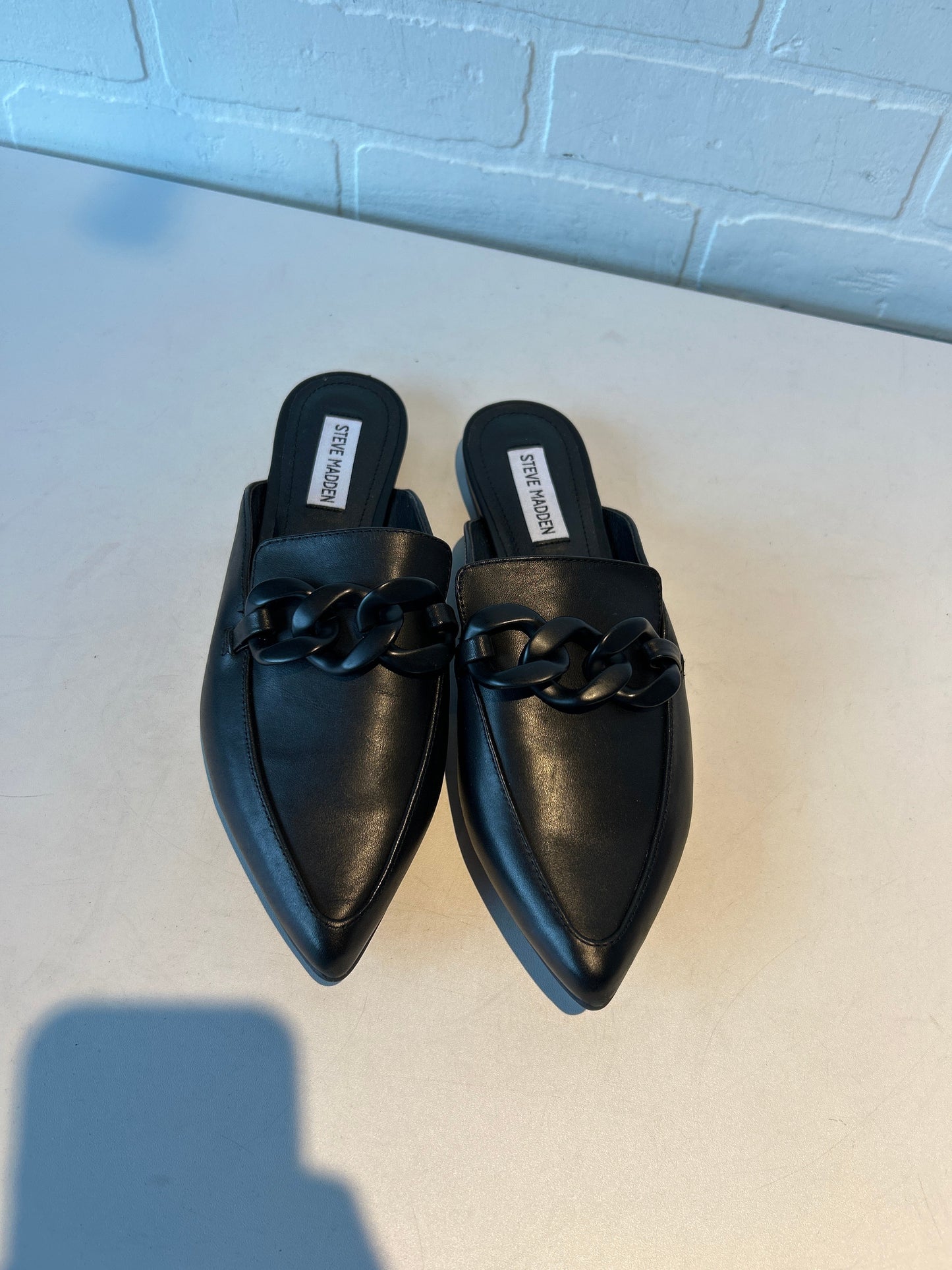 Shoes Flats By Steve Madden In Black, Size: 9