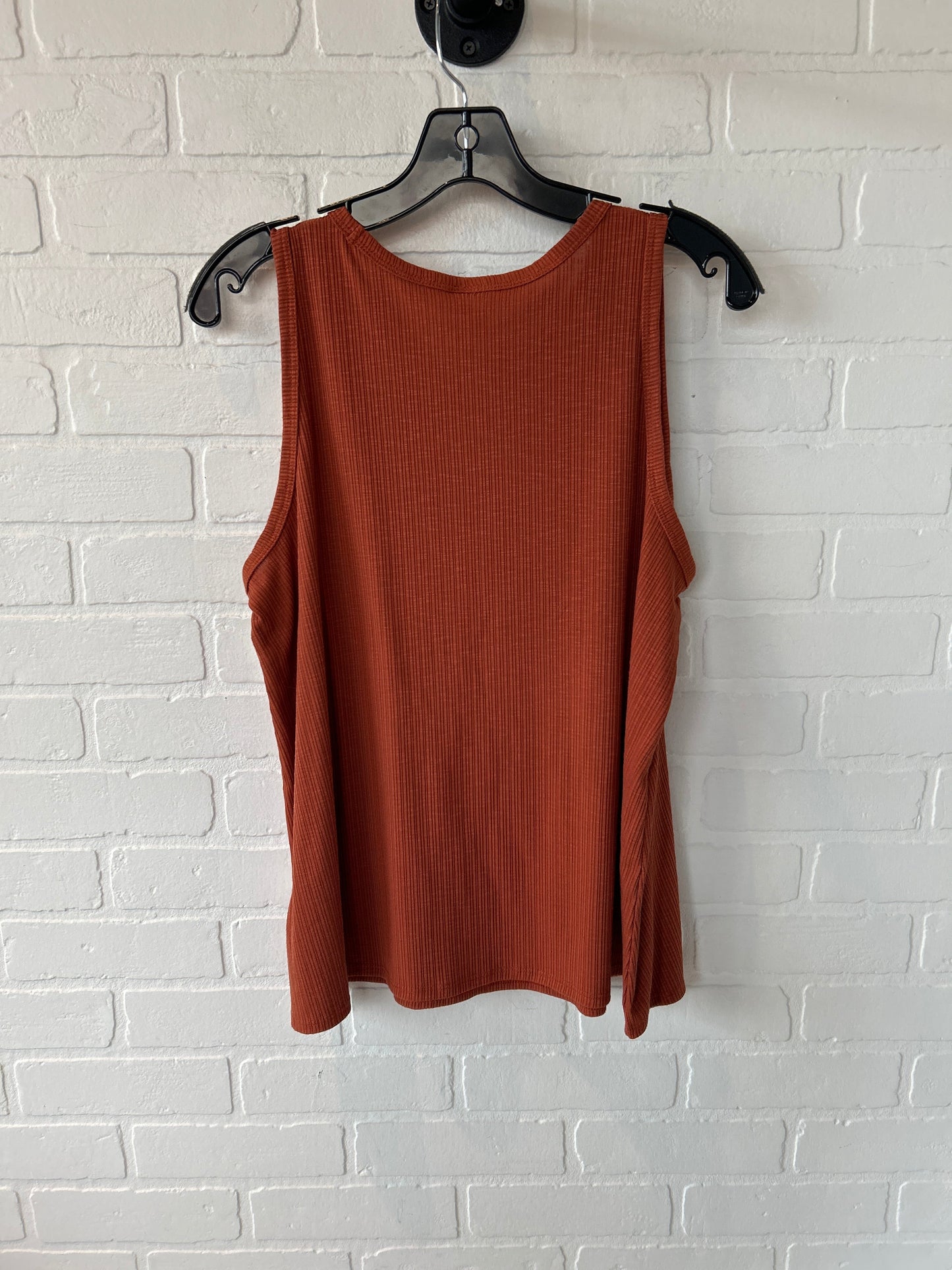 Top Sleeveless Basic By Old Navy In Orange, Size: L