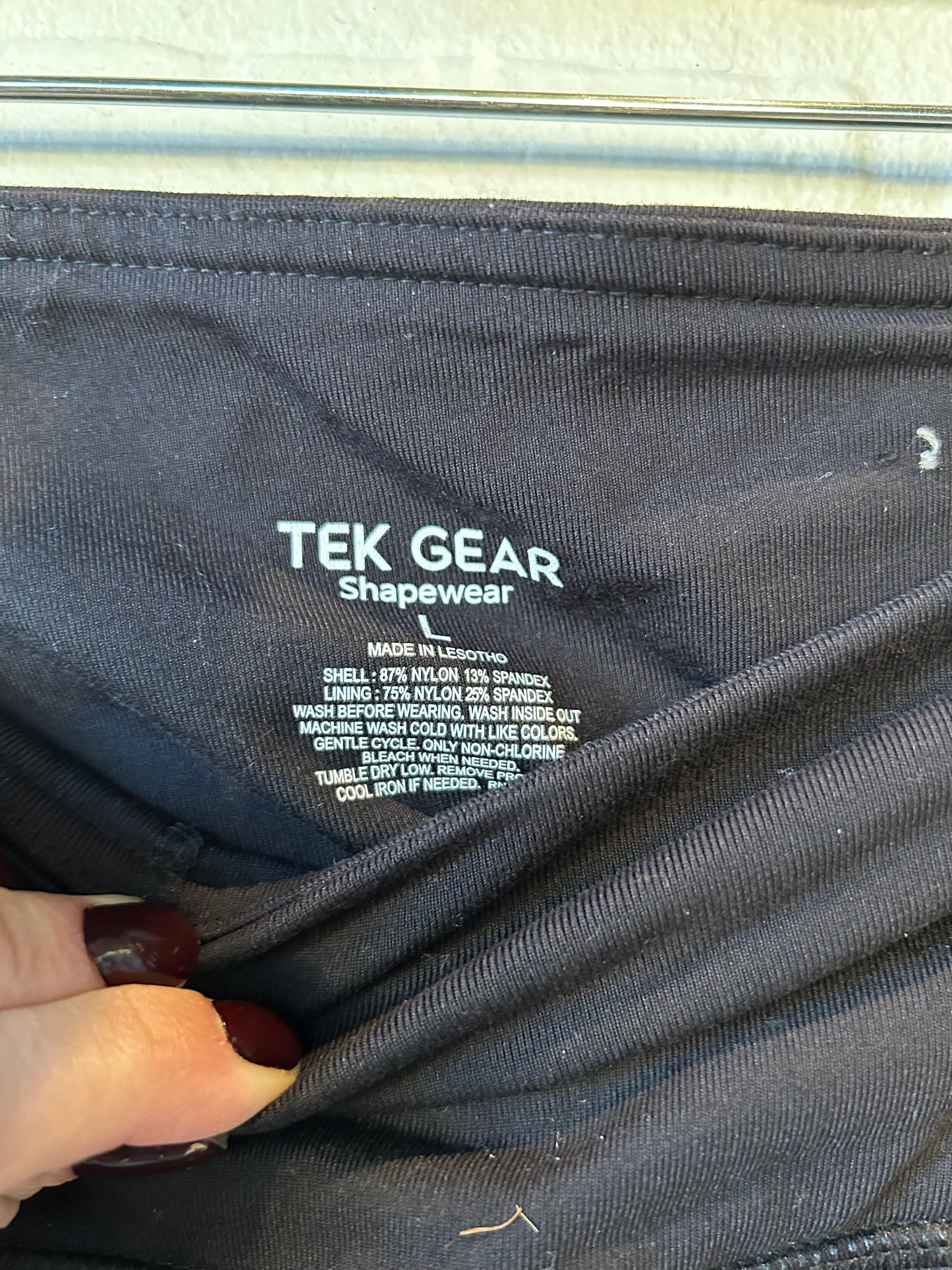 Athletic Leggings By Tek Gear In Black, Size: 12