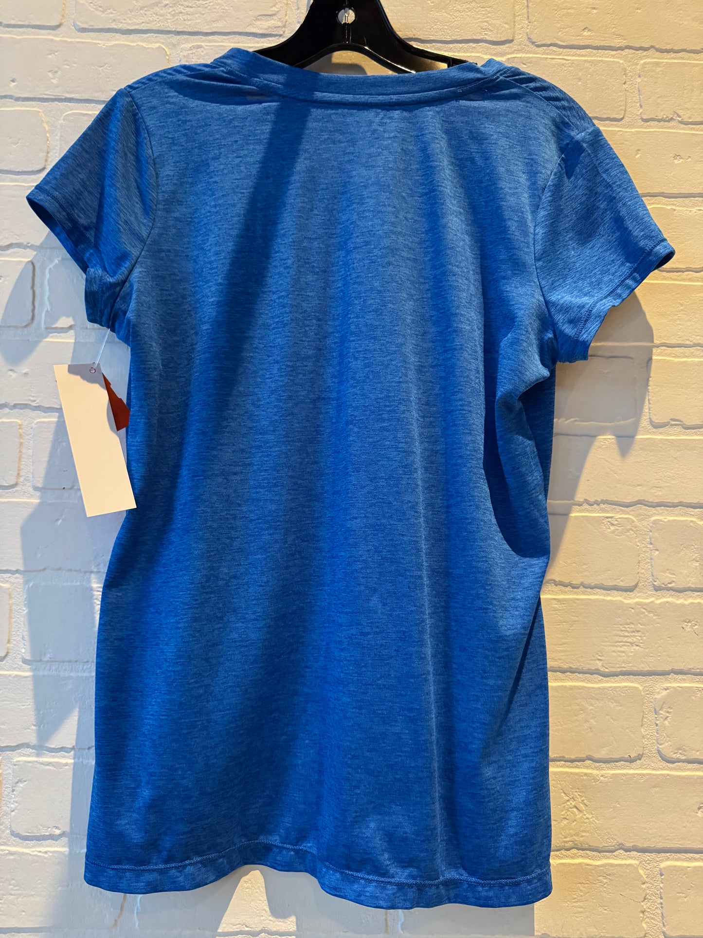 Athletic Top Short Sleeve By Xersion In Blue, Size: M