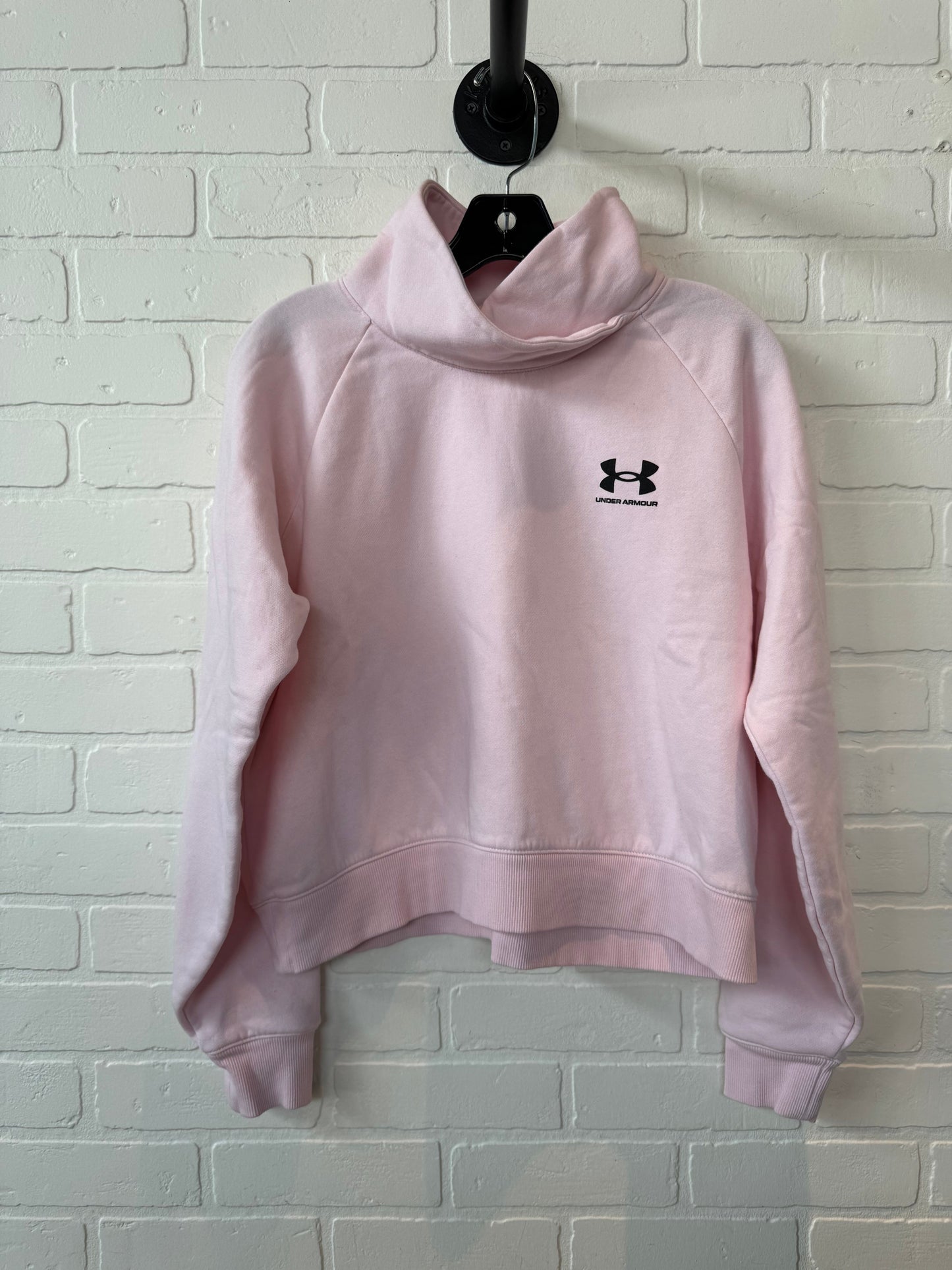 Sweatshirt Collar By Under Armour In Pink, Size: M