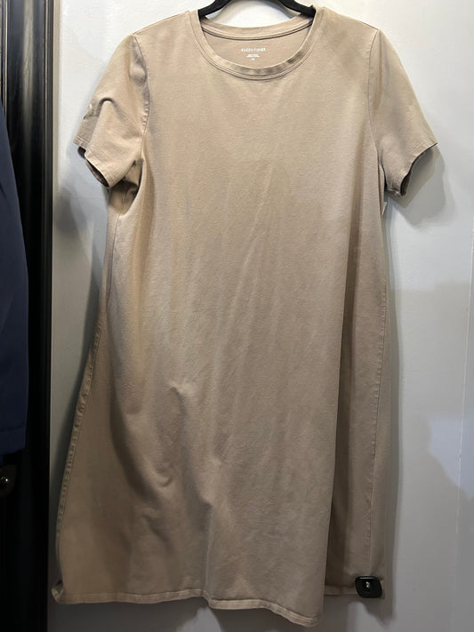 Dress Casual Short By Eileen Fisher In Taupe, Size: L