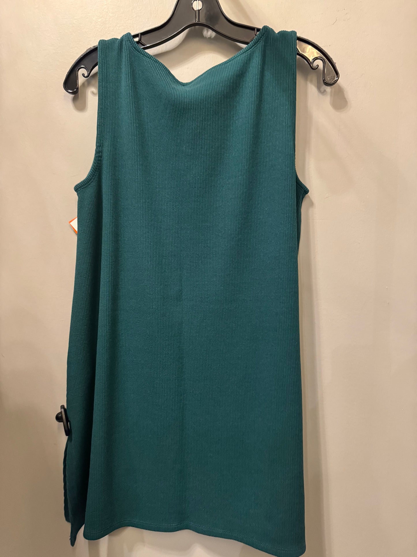 Dress Casual Short By Eileen Fisher In Green, Size: M