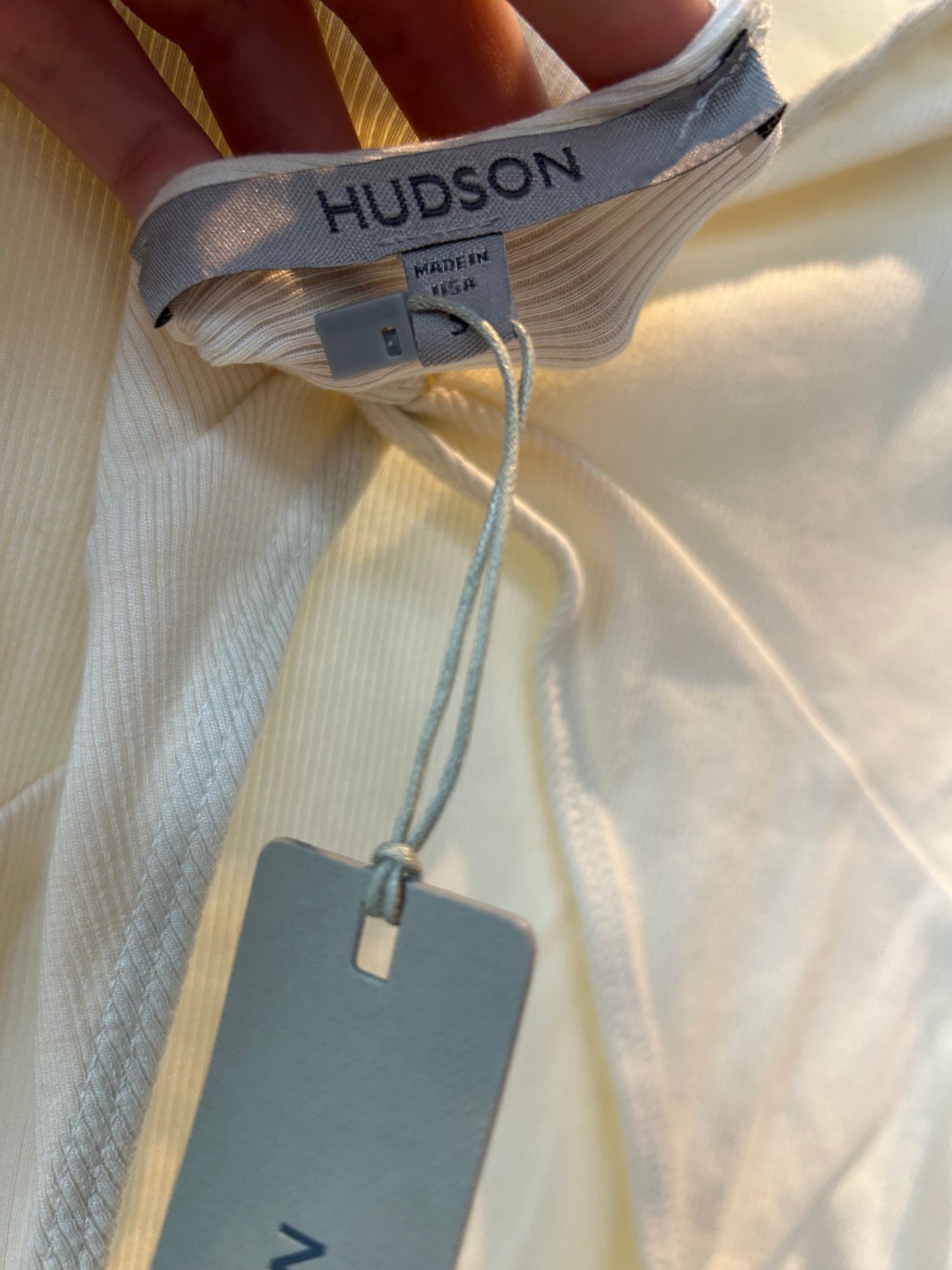 Bodysuit By Hudson In Cream, Size: S