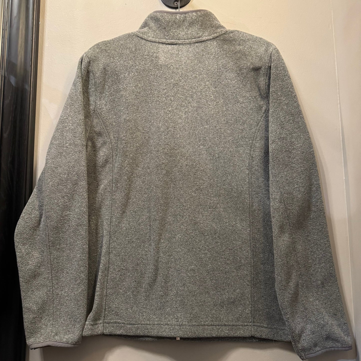 Jacket Fleece By Made For Life In Grey, Size: L