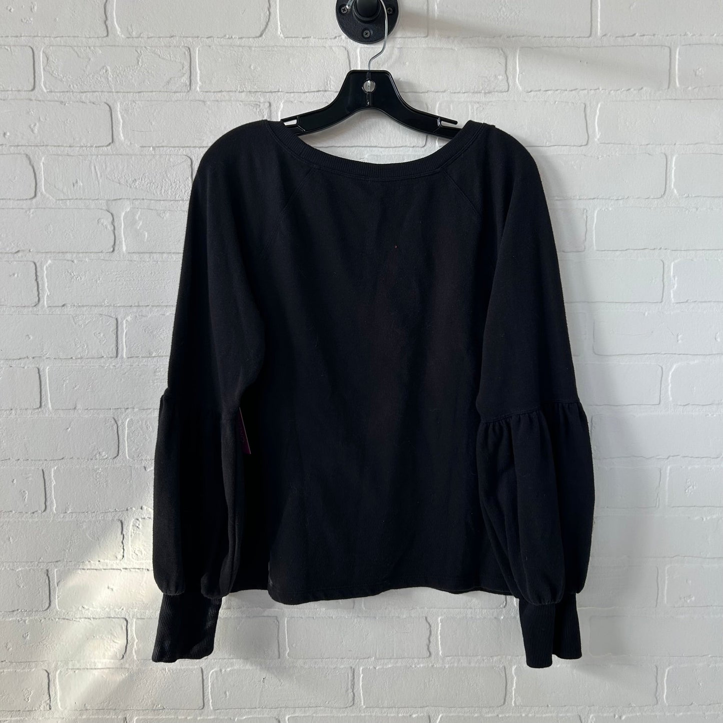 Top Long Sleeve By Bp In Black, Size: M