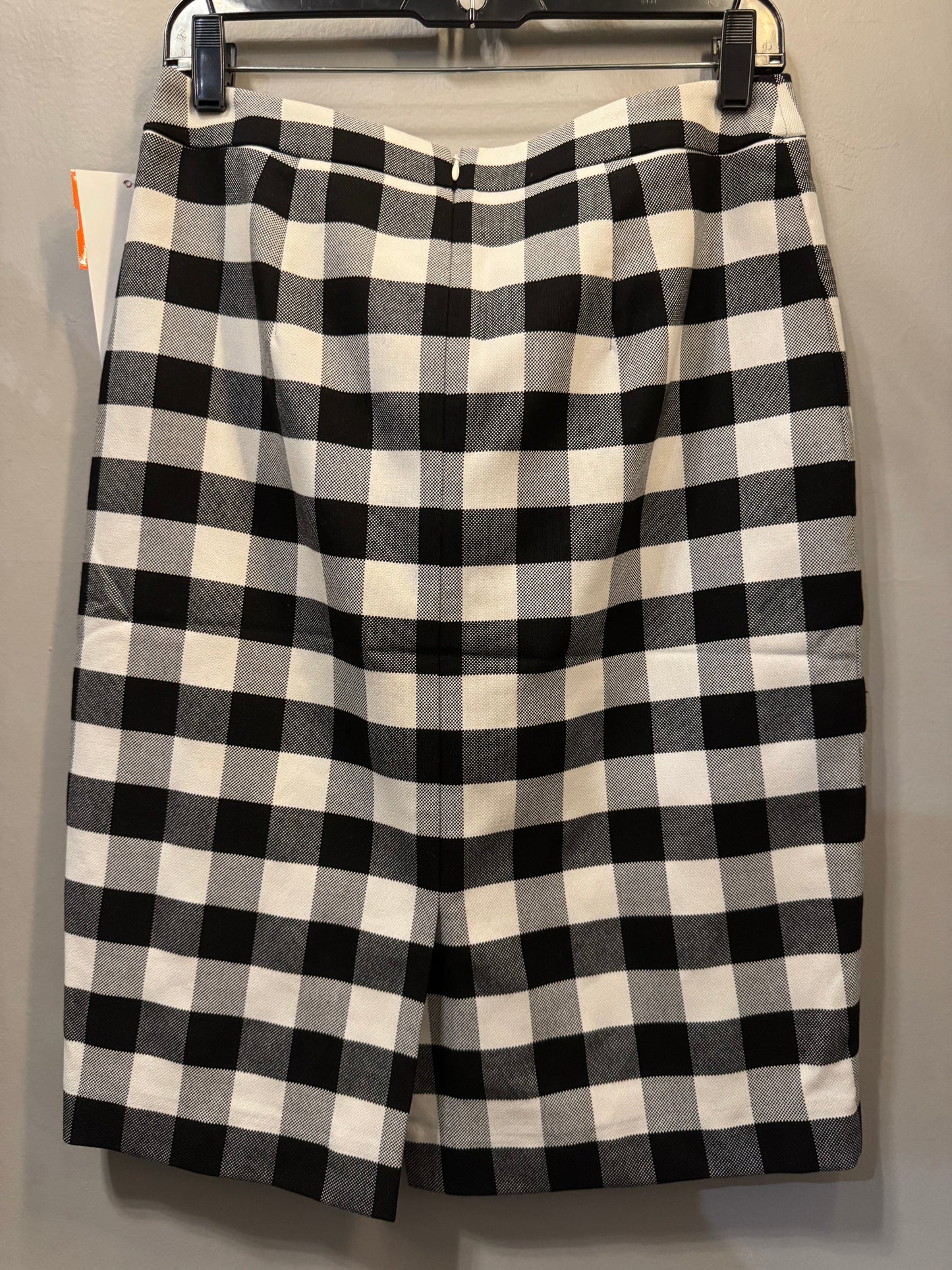 Skirt Midi By Ann Taylor In Black & White, Size: 6