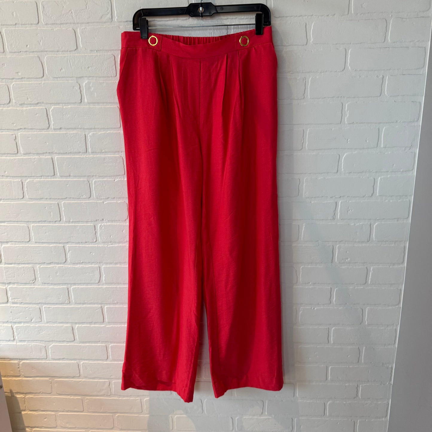 Pants Wide Leg By Ellen Tracy In Coral, Size: 8