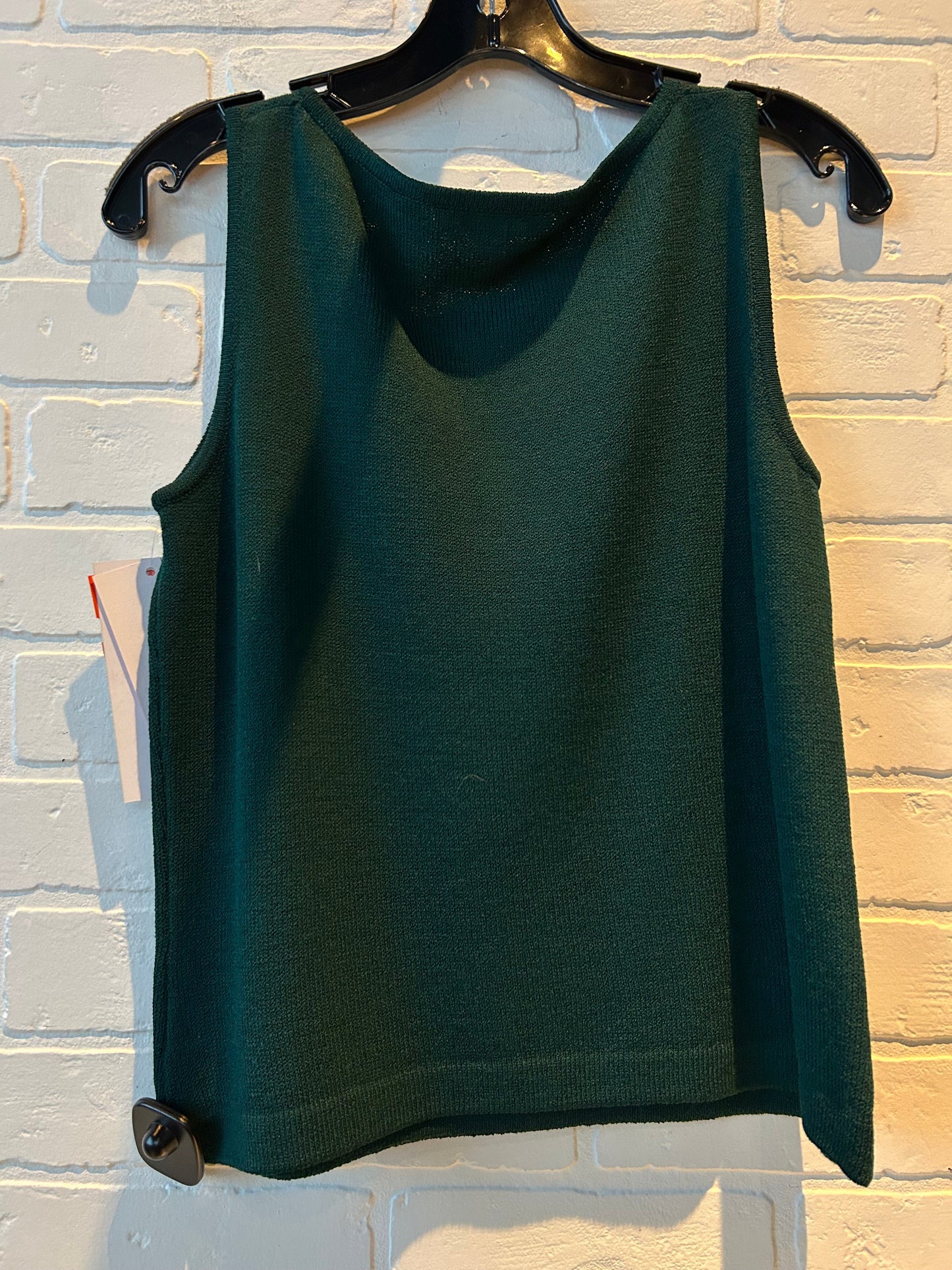 Top Sleeveless Luxury Designer By St John Knits In Green, Size: S