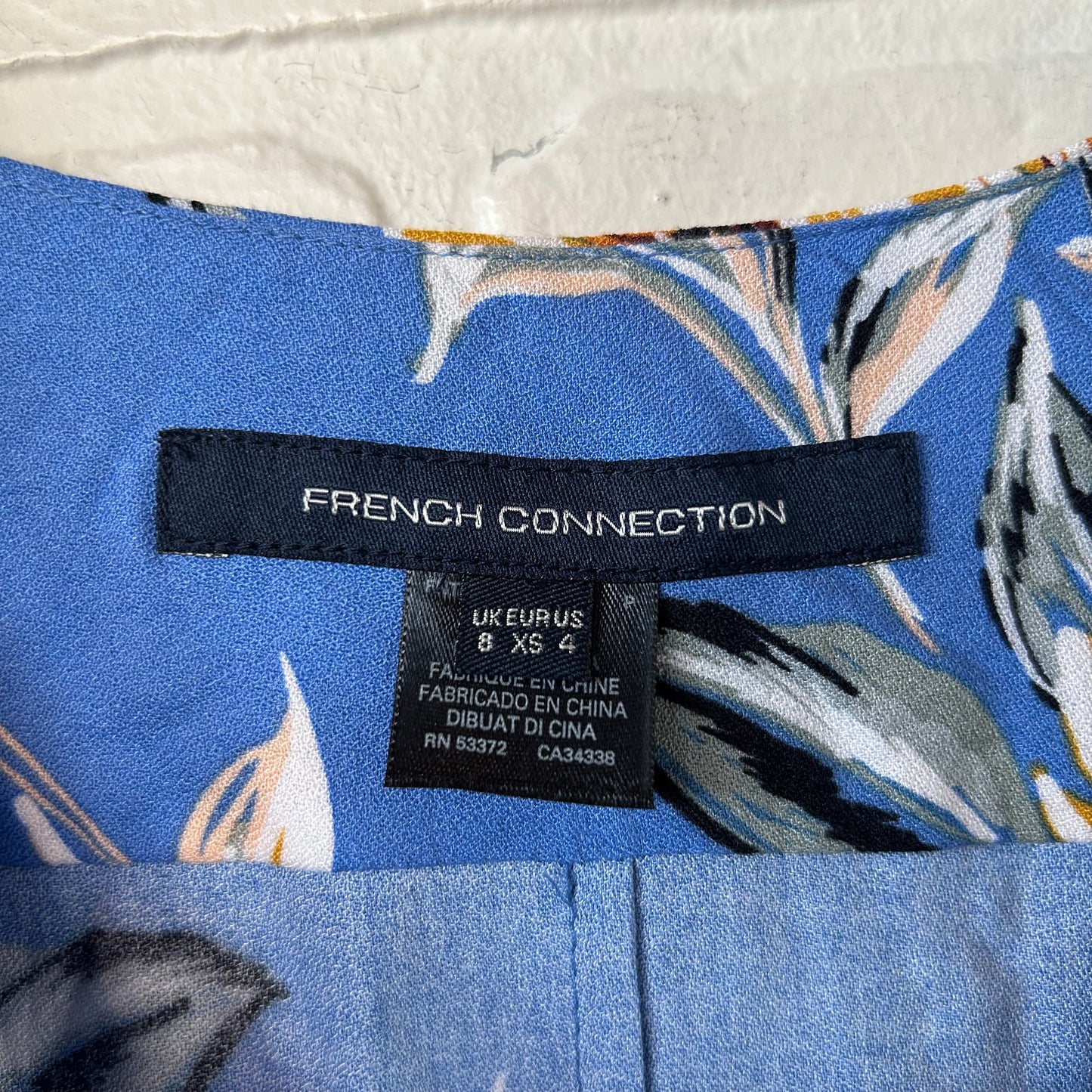 Dress Casual Short By French Connection In Blue, Size: S