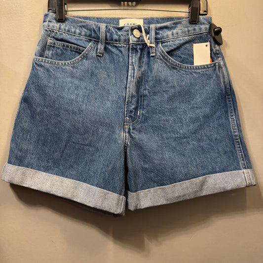 Shorts By Frame In Blue Denim, Size: 4