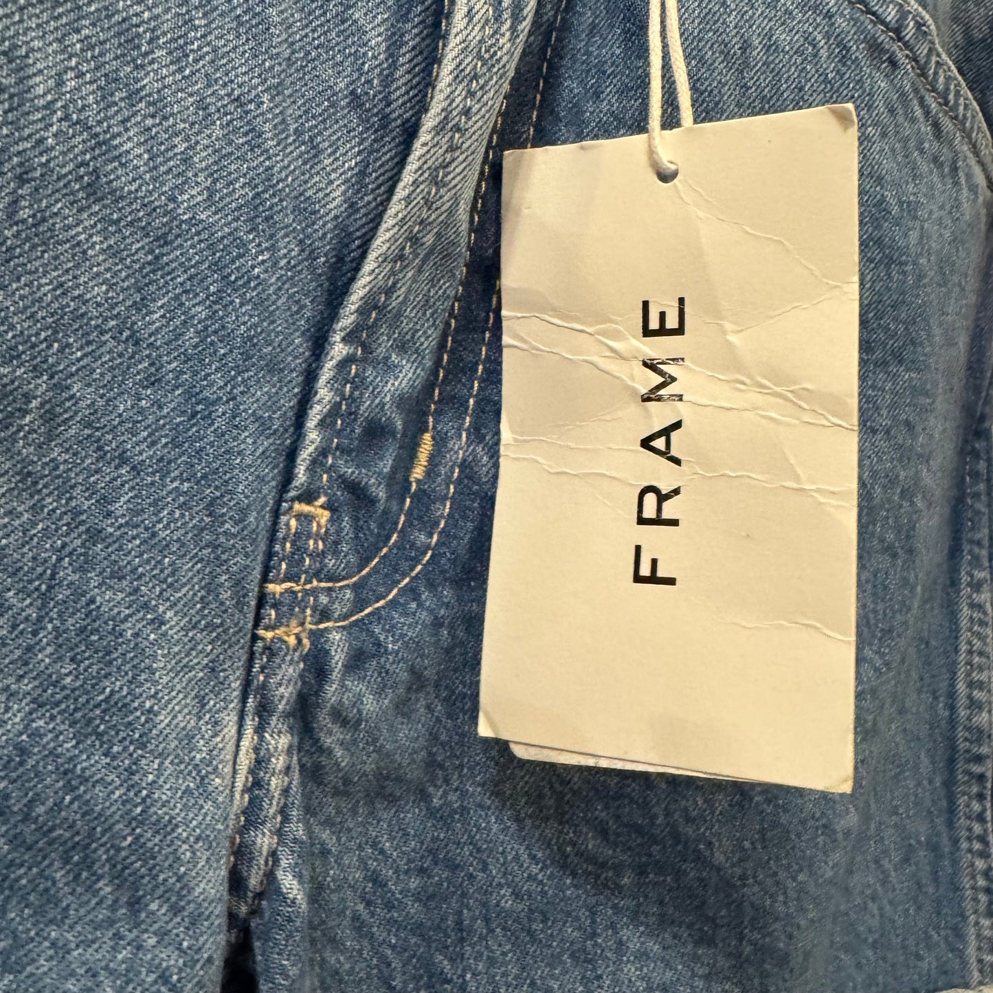 Shorts By Frame In Blue Denim, Size: 4