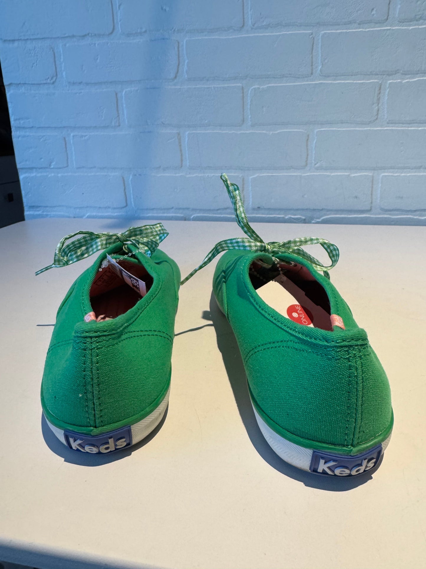 Shoes Sneakers By Keds In Green, Size: 8.5