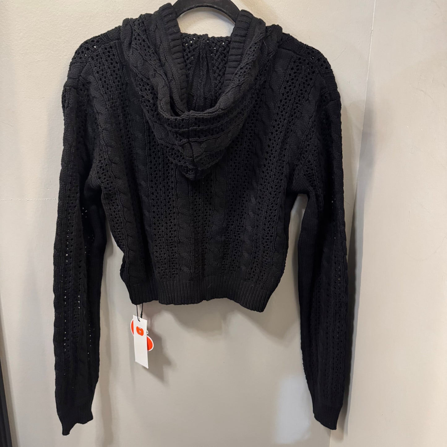 Sweater Cardigan By cider In Black, Size: Xl