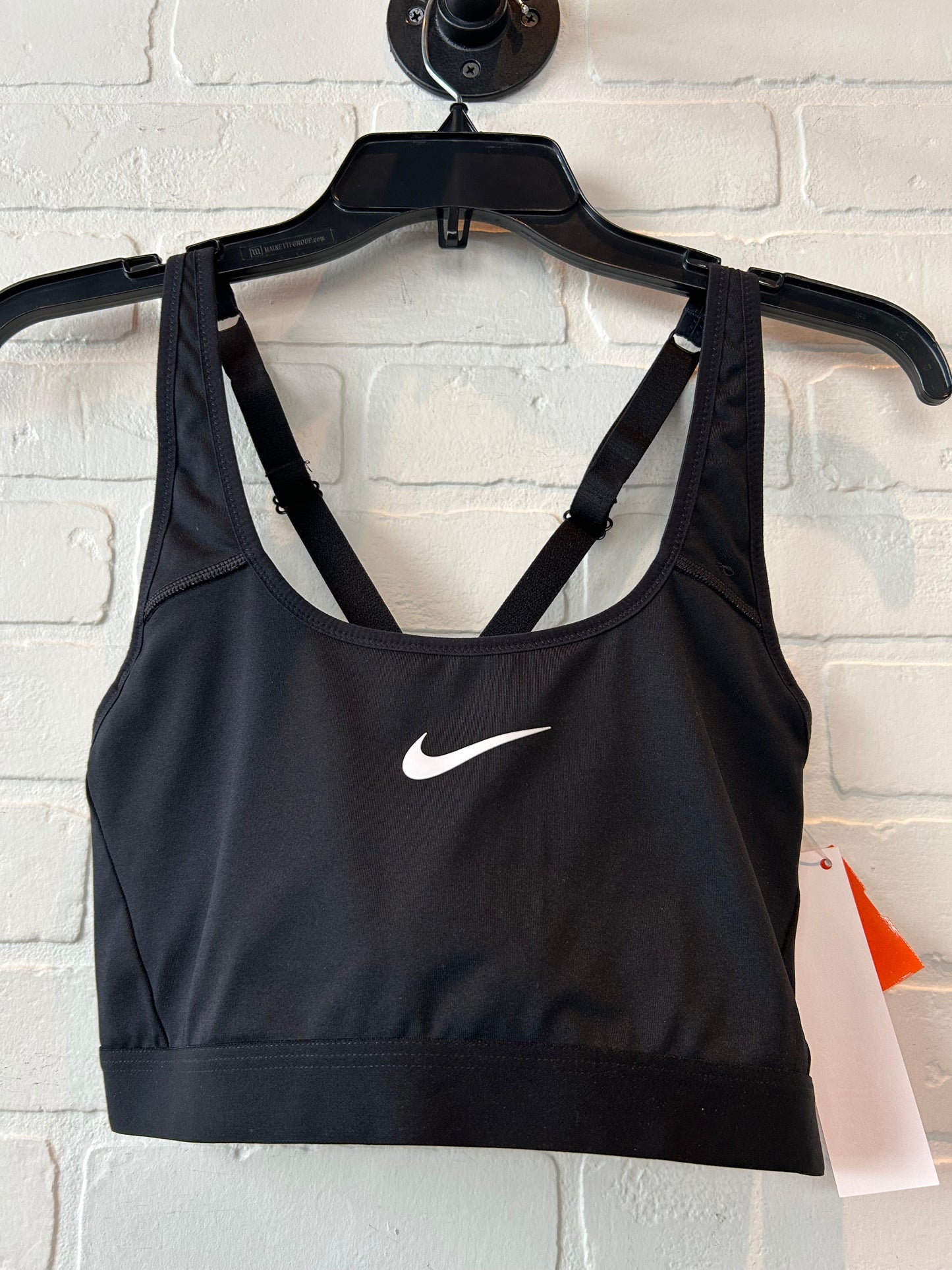 Athletic Bra By Nike Apparel In Black, Size: L