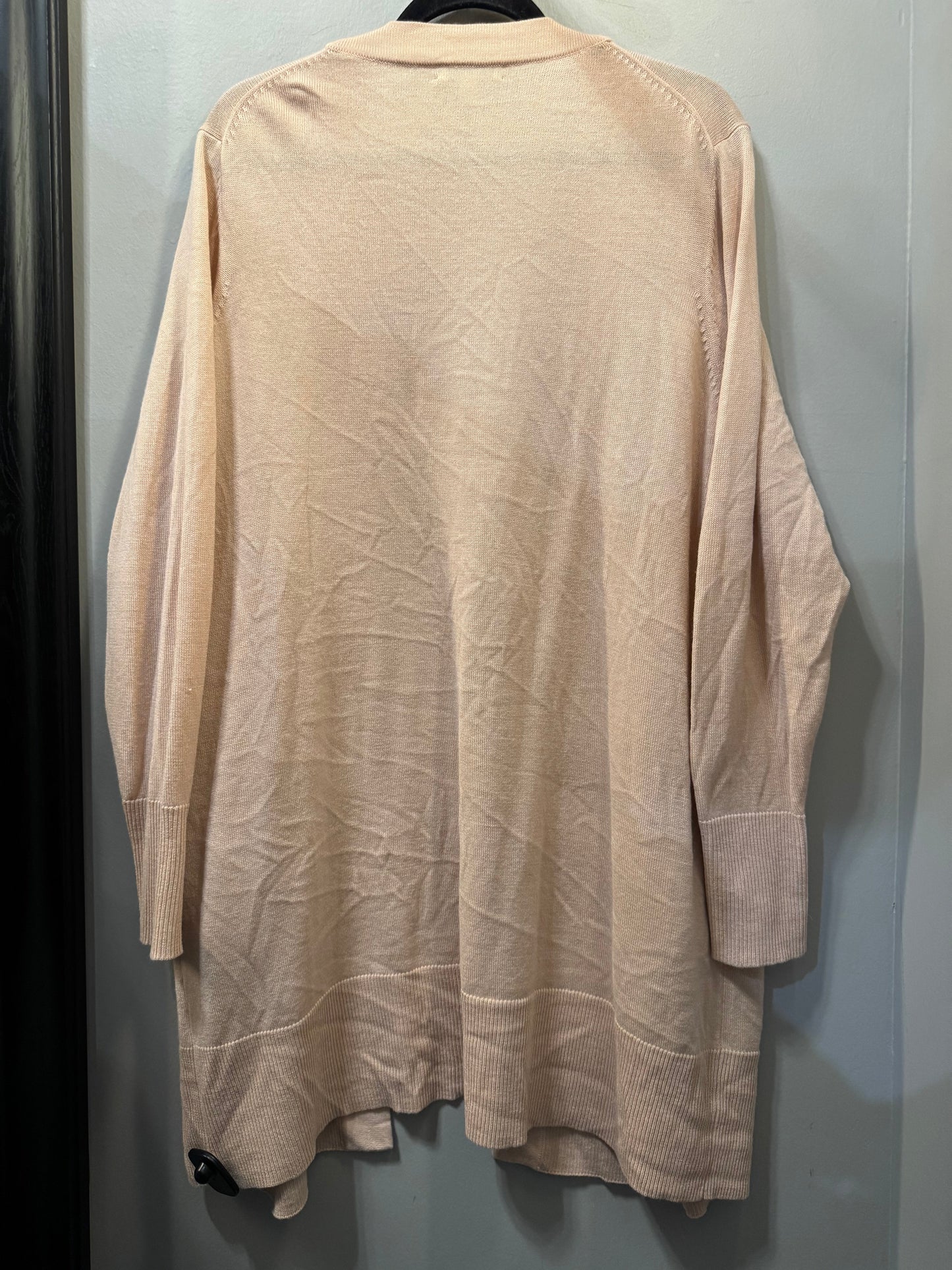 Sweater Cardigan By Nordstrom In Pink, Size: Xxl