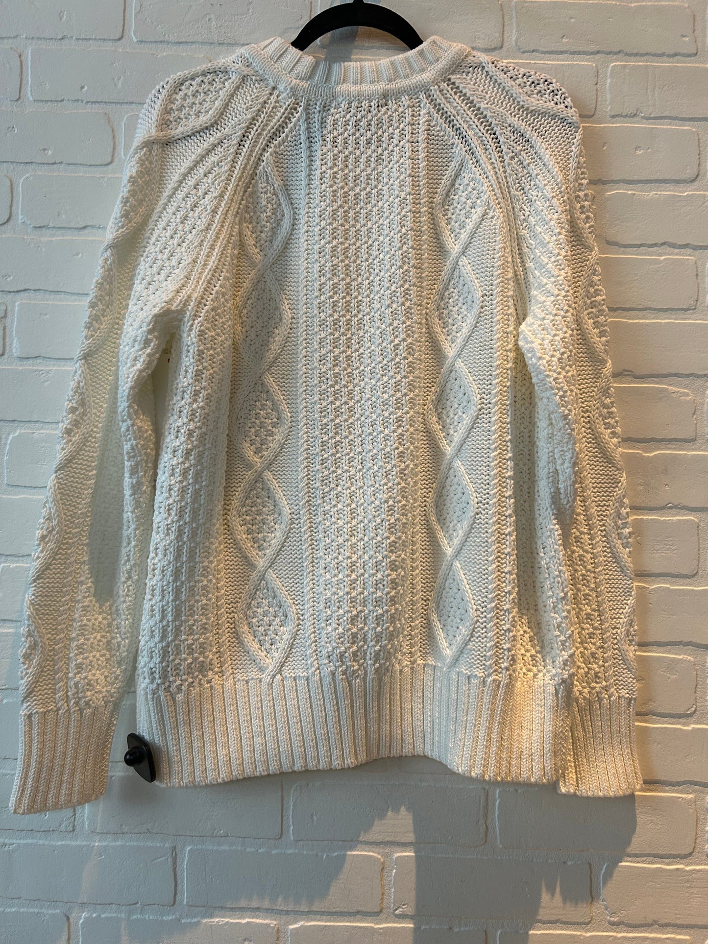 Sweater By J. Crew In Cream, Size: Xl