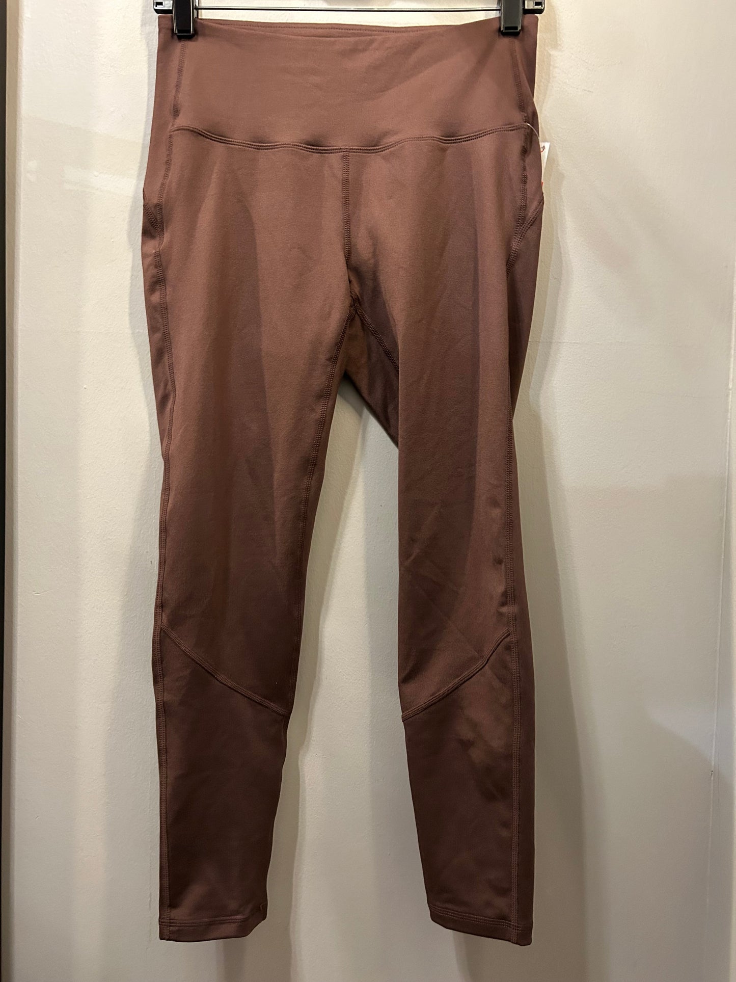 Athletic Leggings By Zella In Brown, Size: 8