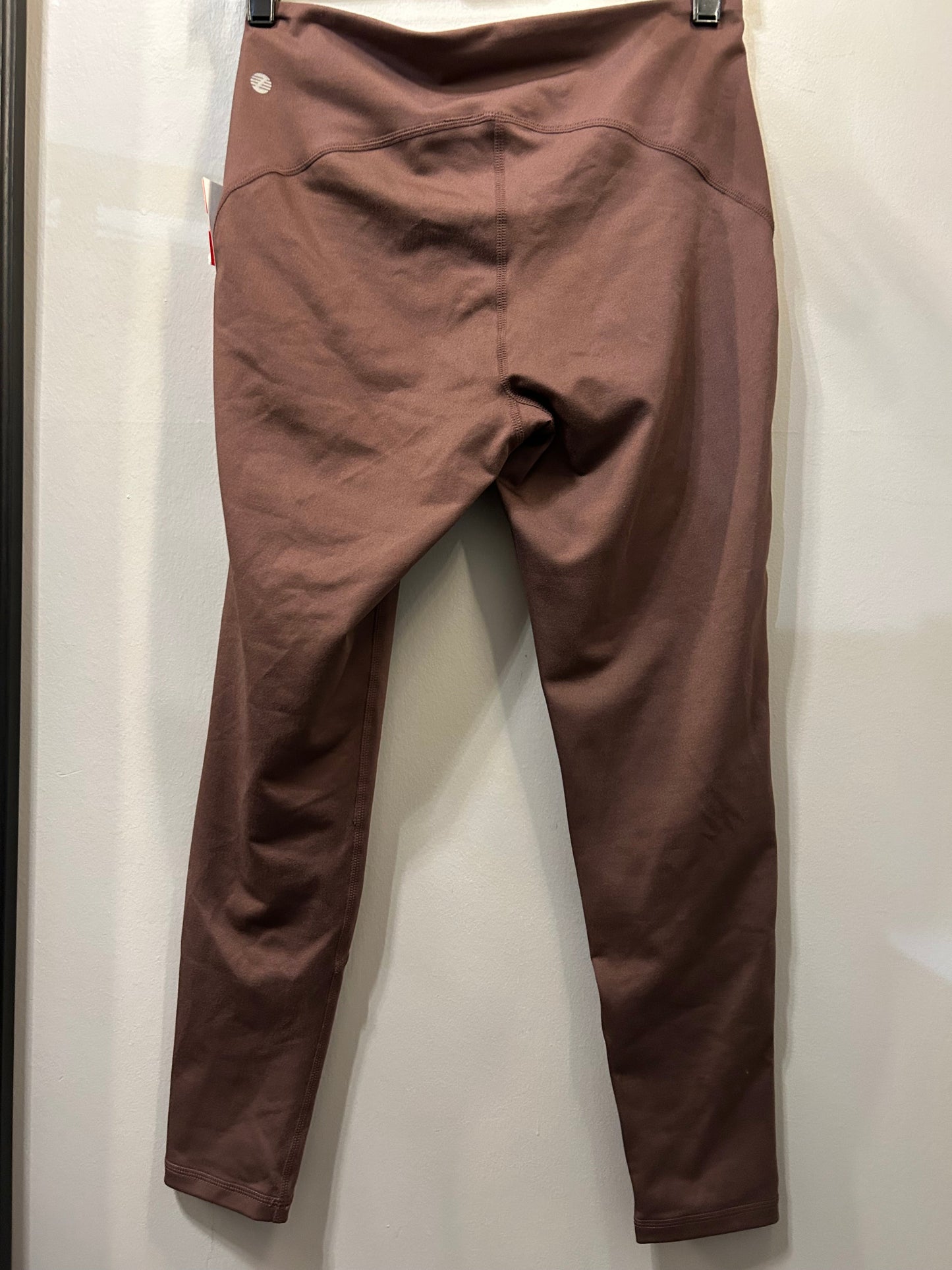 Athletic Leggings By Zella In Brown, Size: 8