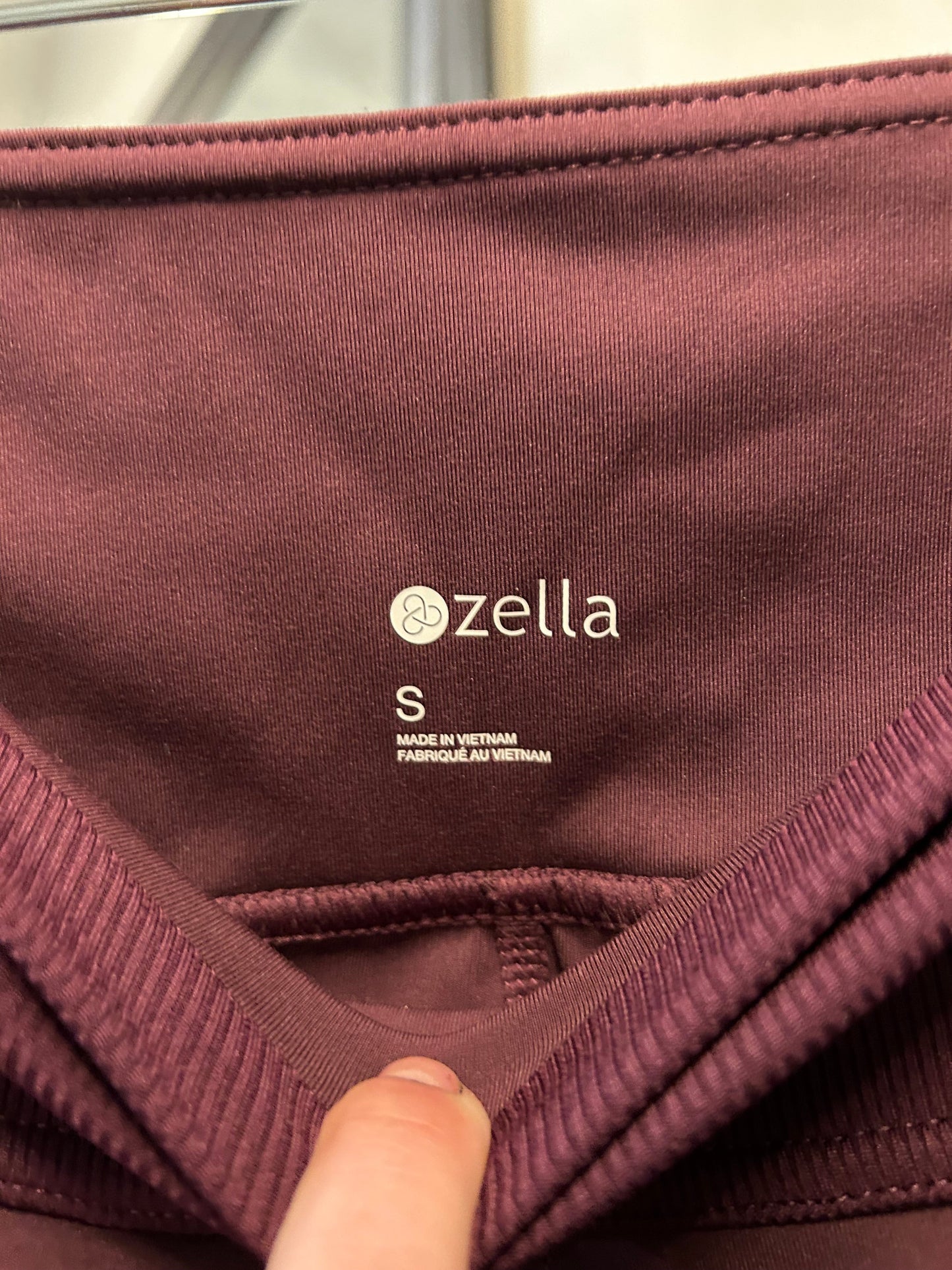 Athletic Leggings By Zella In Purple, Size: 6