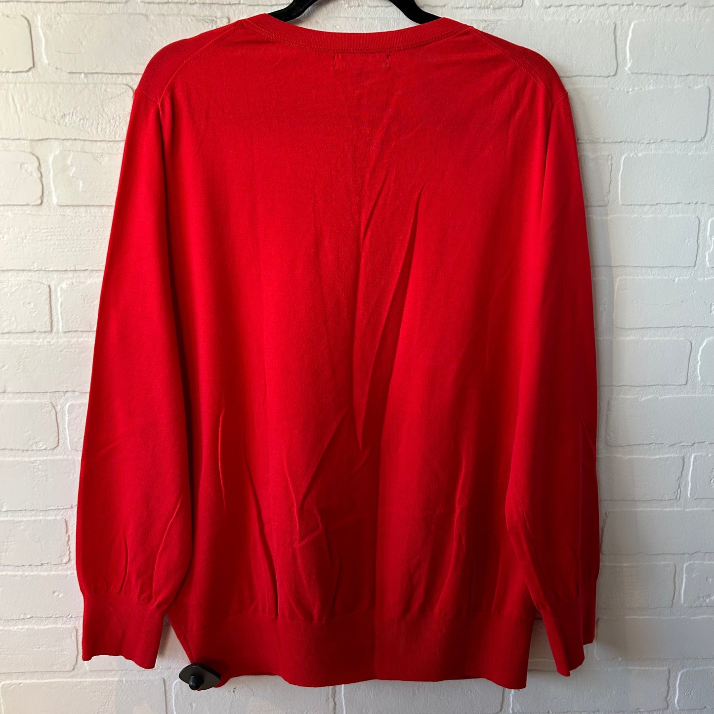 Sweater By Banana Republic In Red, Size: Xl