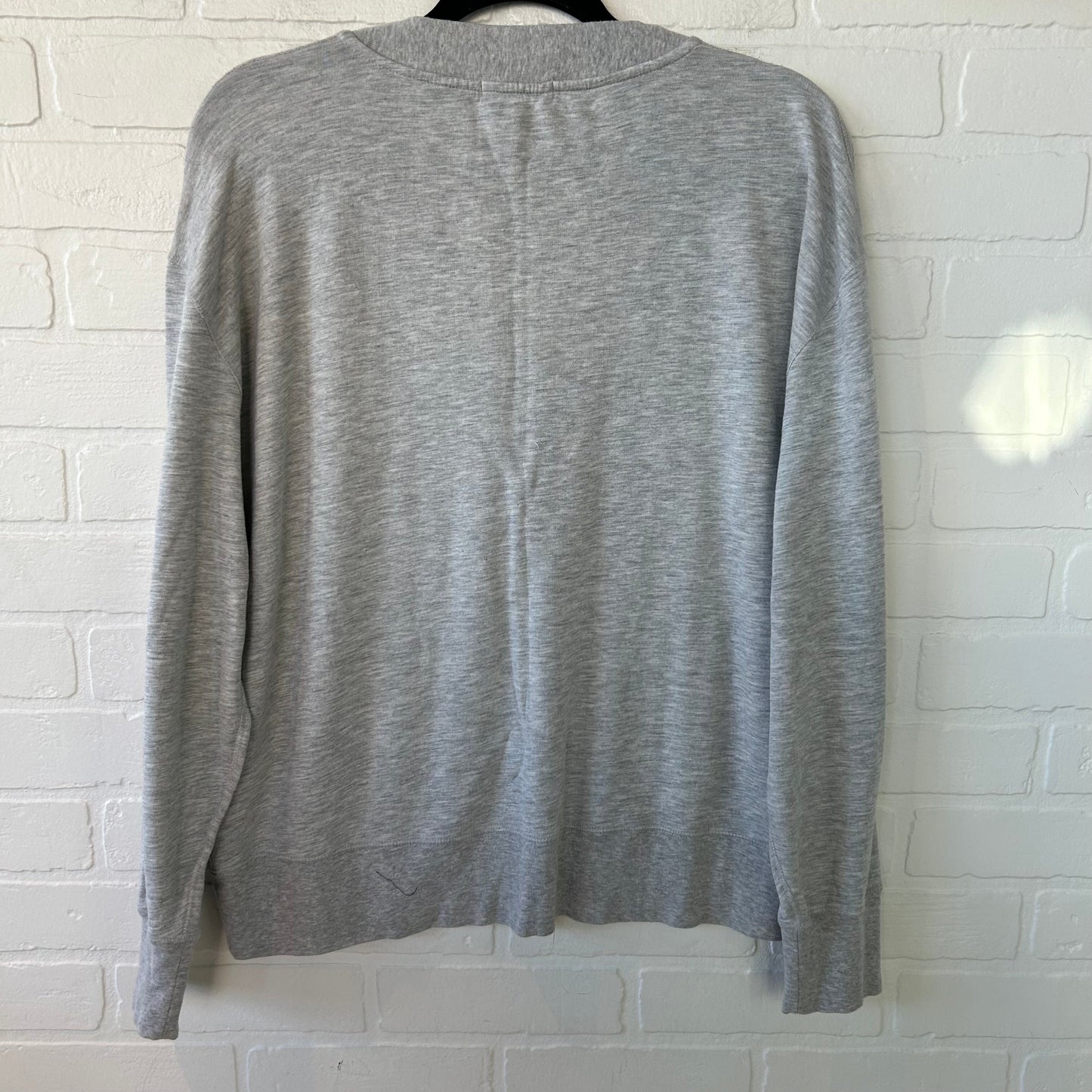 Top Long Sleeve By Rag And Bone In Grey, Size: L