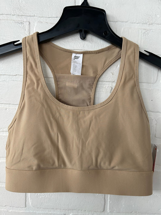 Athletic Bra By Fabletics In Tan, Size: M