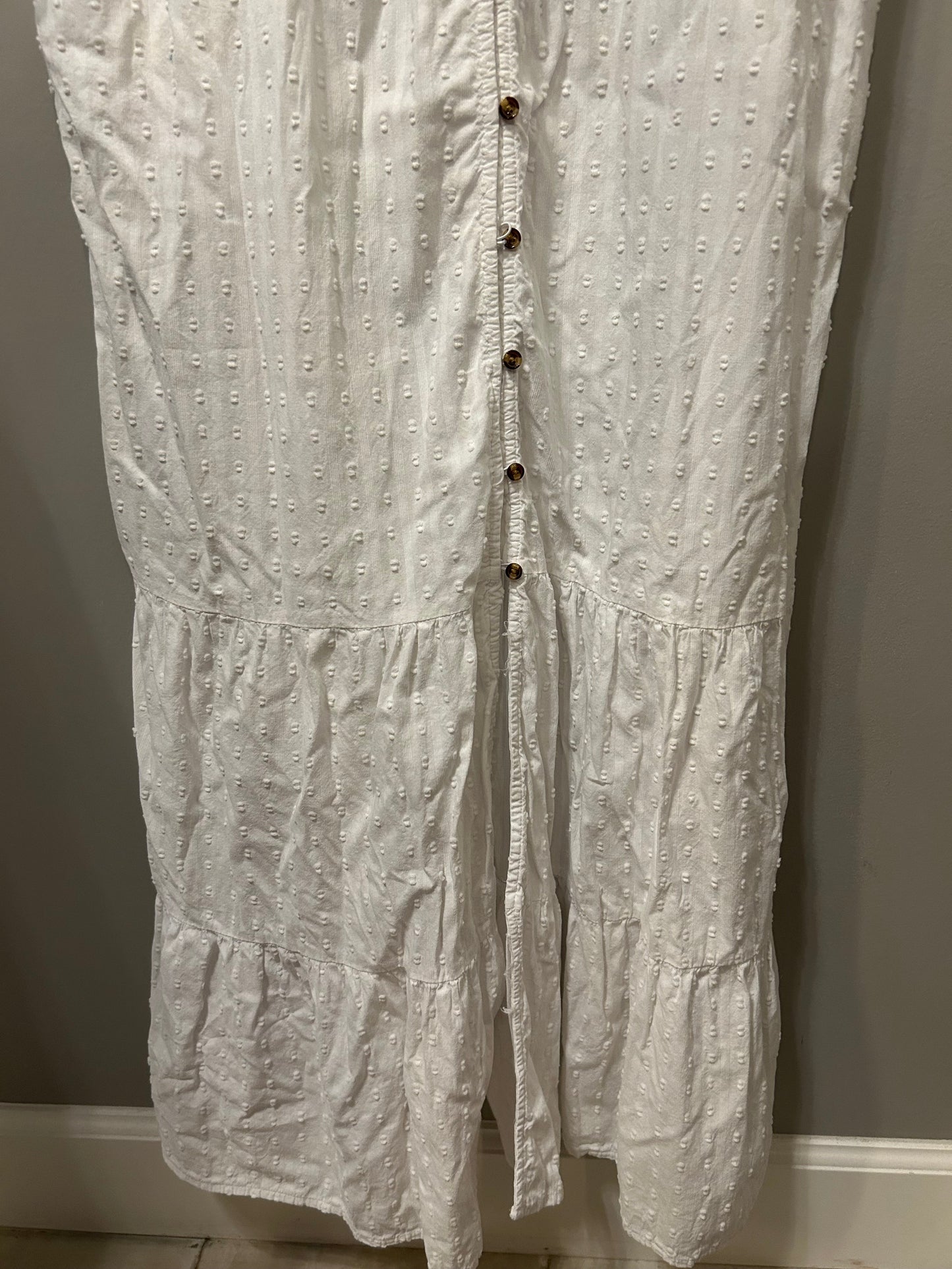 Dress Casual Midi By Sonoma In White, Size: Xl