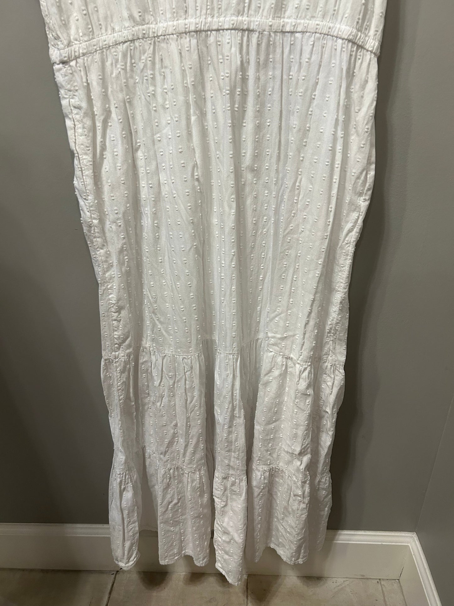 Dress Casual Midi By Sonoma In White, Size: Xl