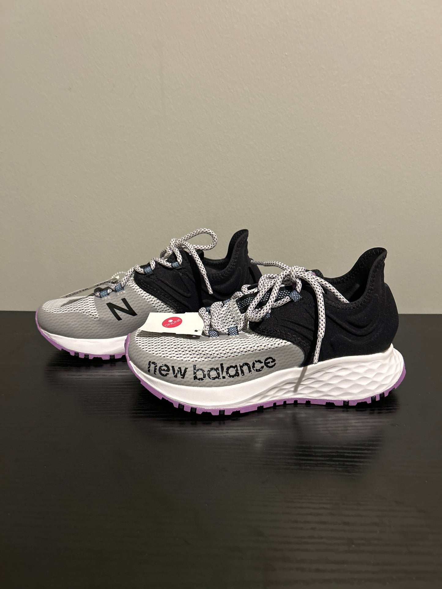 Shoes Athletic By New Balance In Black & Grey, Size: 6.5