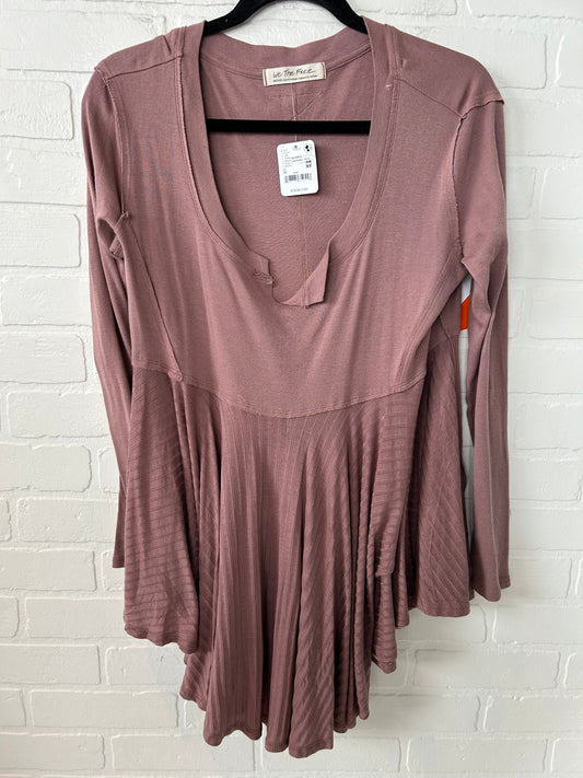 Top Long Sleeve By We The Free In Pink, Size: M