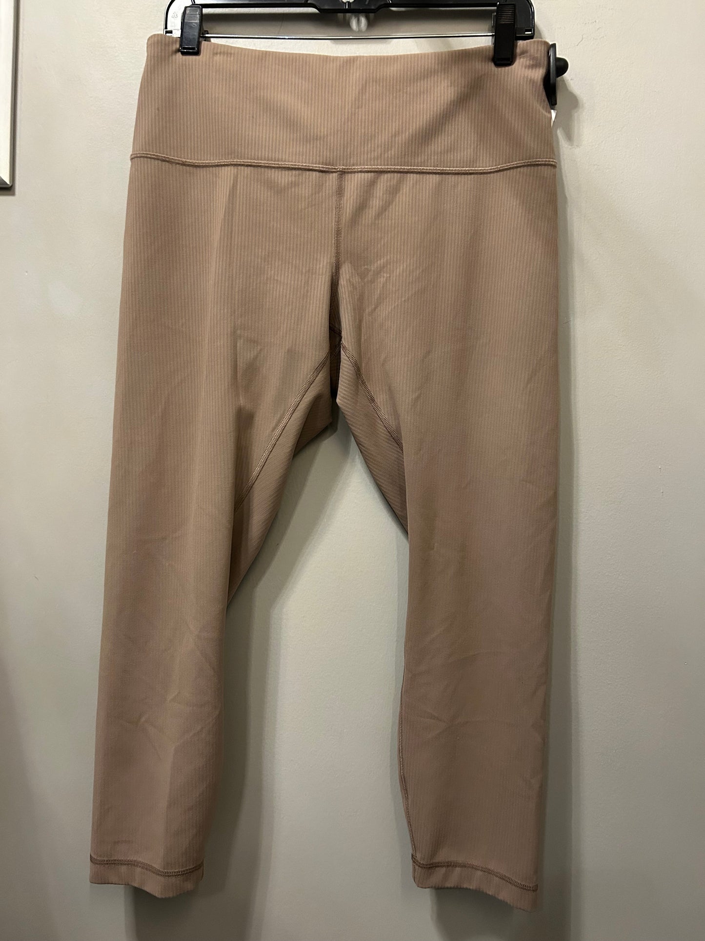 Athletic Leggings By Lululemon In Brown, Size: 12