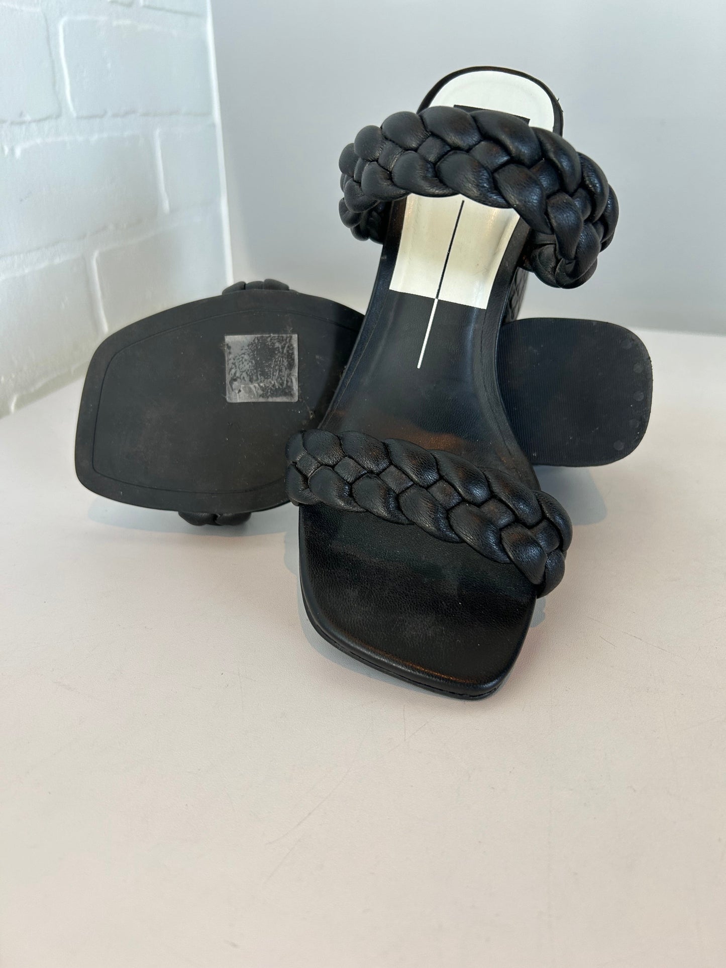 Sandals Heels Block By Dolce Vita In Black, Size: 6.5