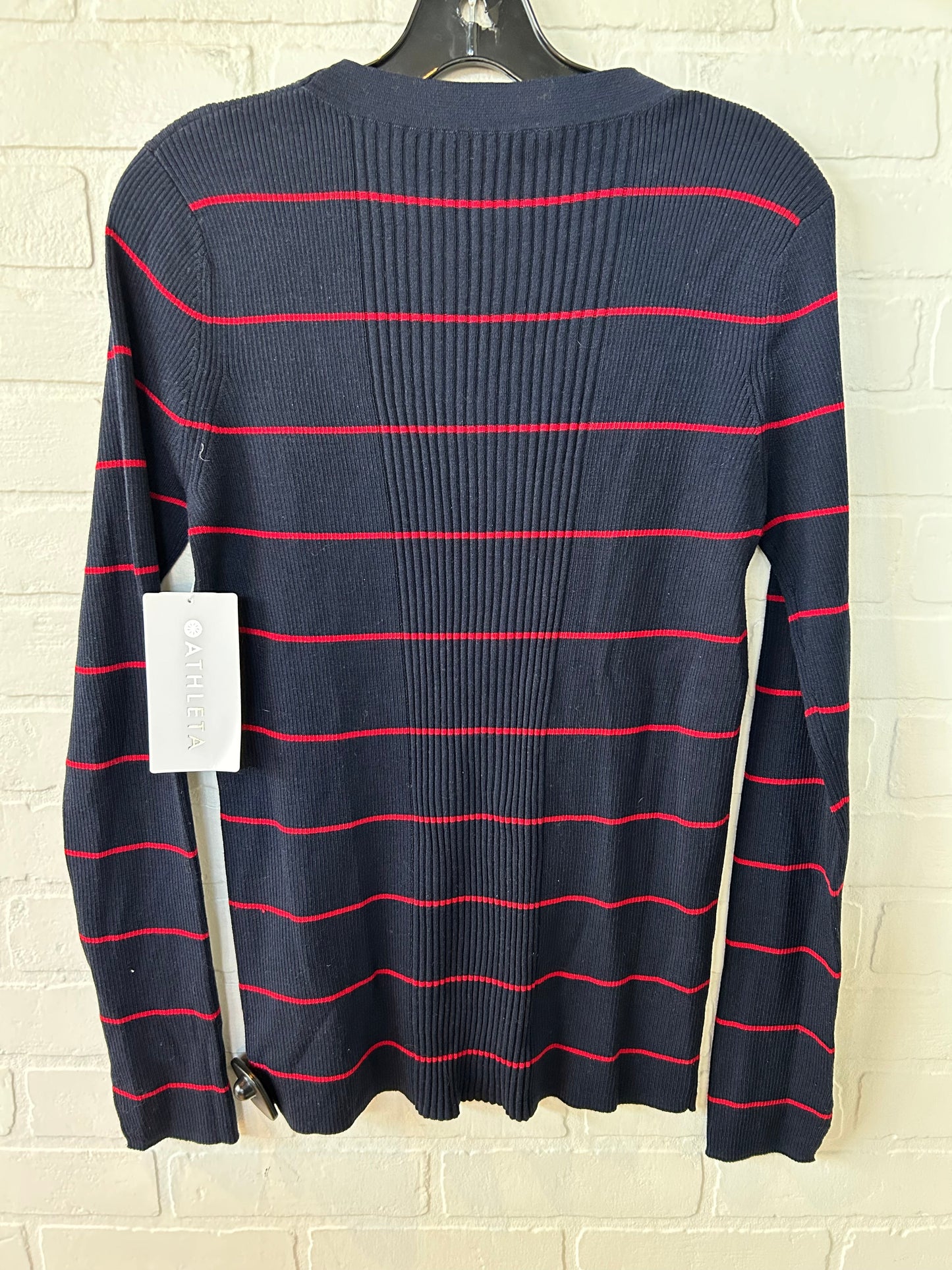 Sweater By Athleta In Blue & Red, Size: M