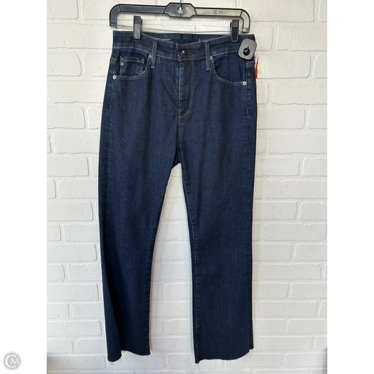 Jeans Boot Cut By Adriano Goldschmied In Blue Denim, Size: 4