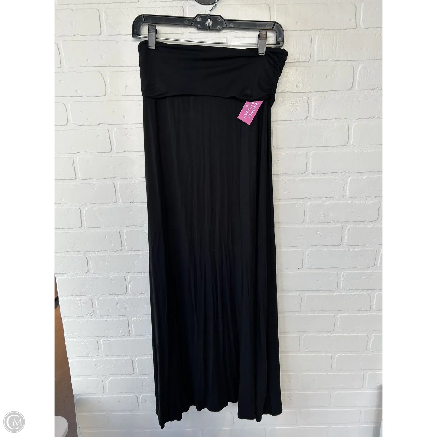 Skirt Maxi By Bobeau In Black, Size: 8